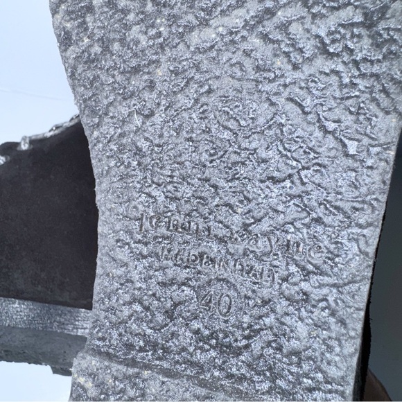 Jenni Kayne Canyon Shearling Ankle Boots Black Suede Size 40/9 Lace-Up Booties - Picture 10 of 11